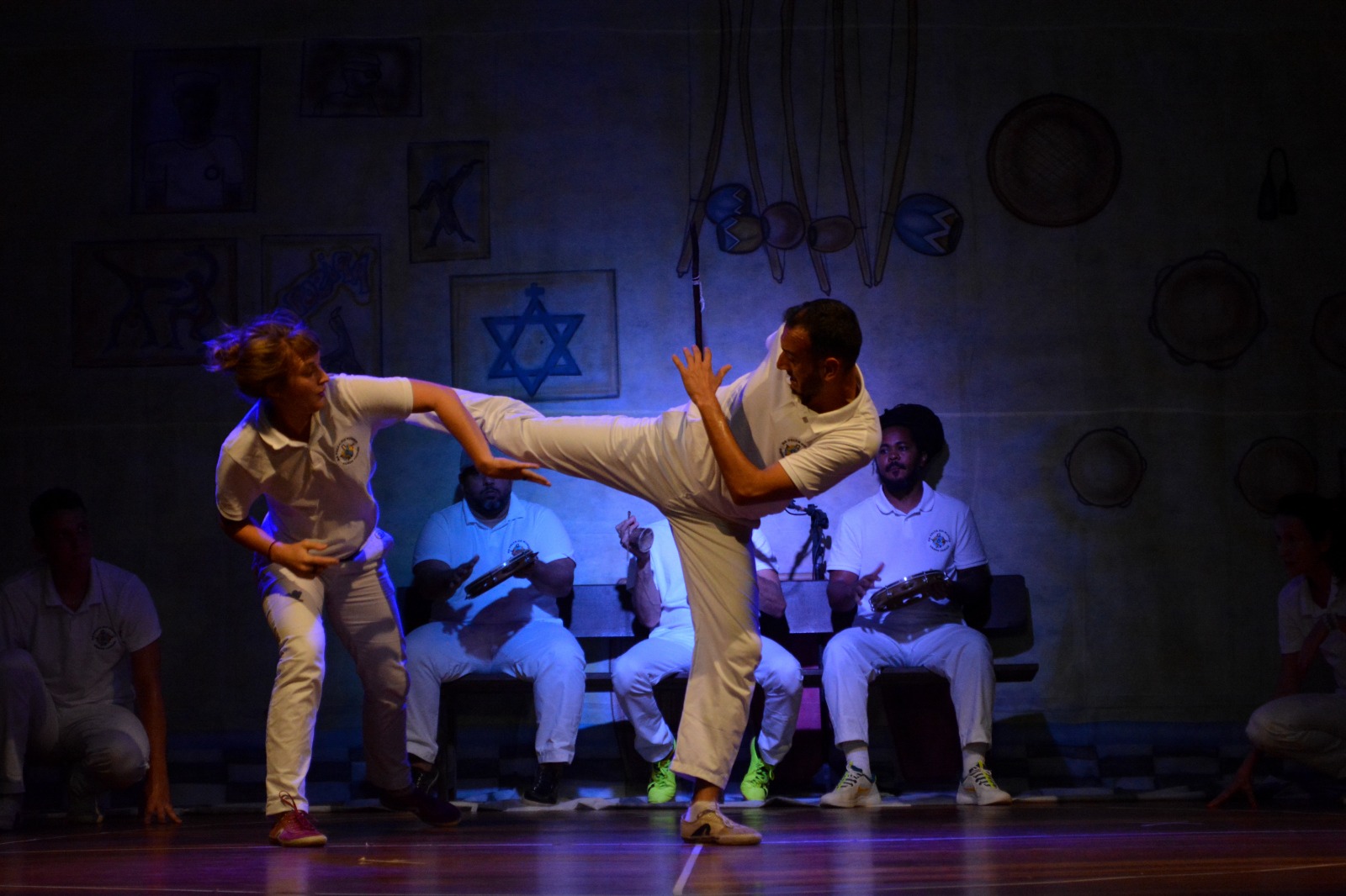 Démonstration de capoeira lors d'un événement